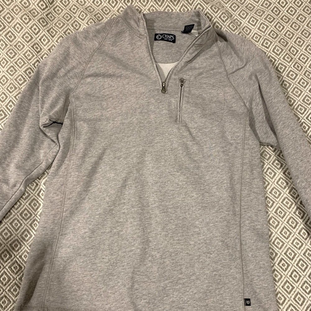 Chaps Quarter Zip Pullover